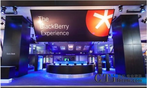 2012世界移動(dòng)通信大會(huì)BlackBerry體驗(yàn)區(qū)